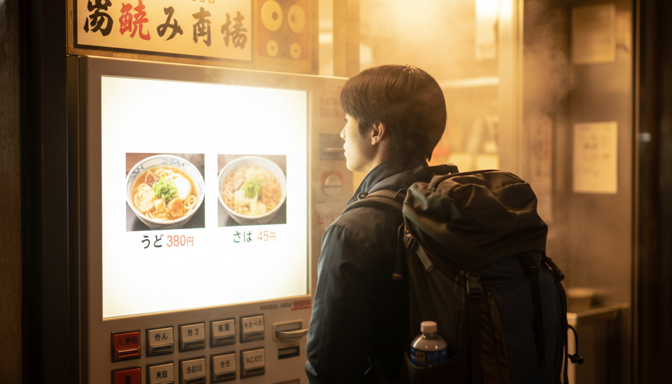 일본 우동 vs 소바, 돈 아끼는 여행자는 뭘 먹어야 할까?