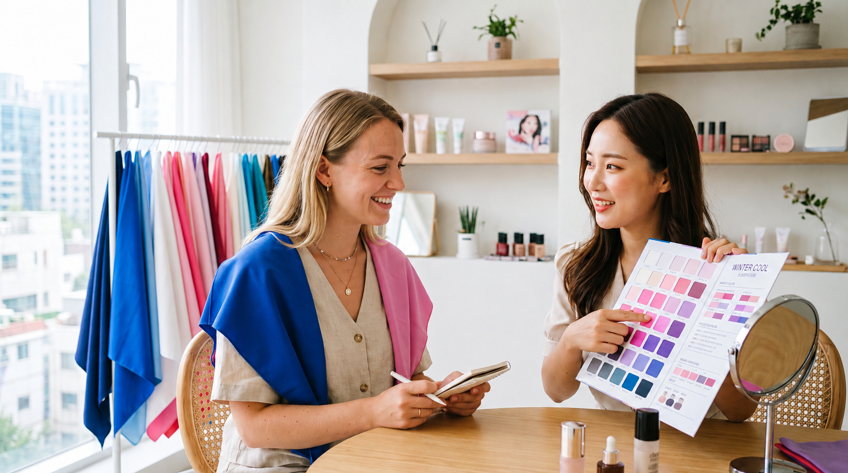 Personal Color Analysis in Seoul in English: Choose a Session You Can Actually Use