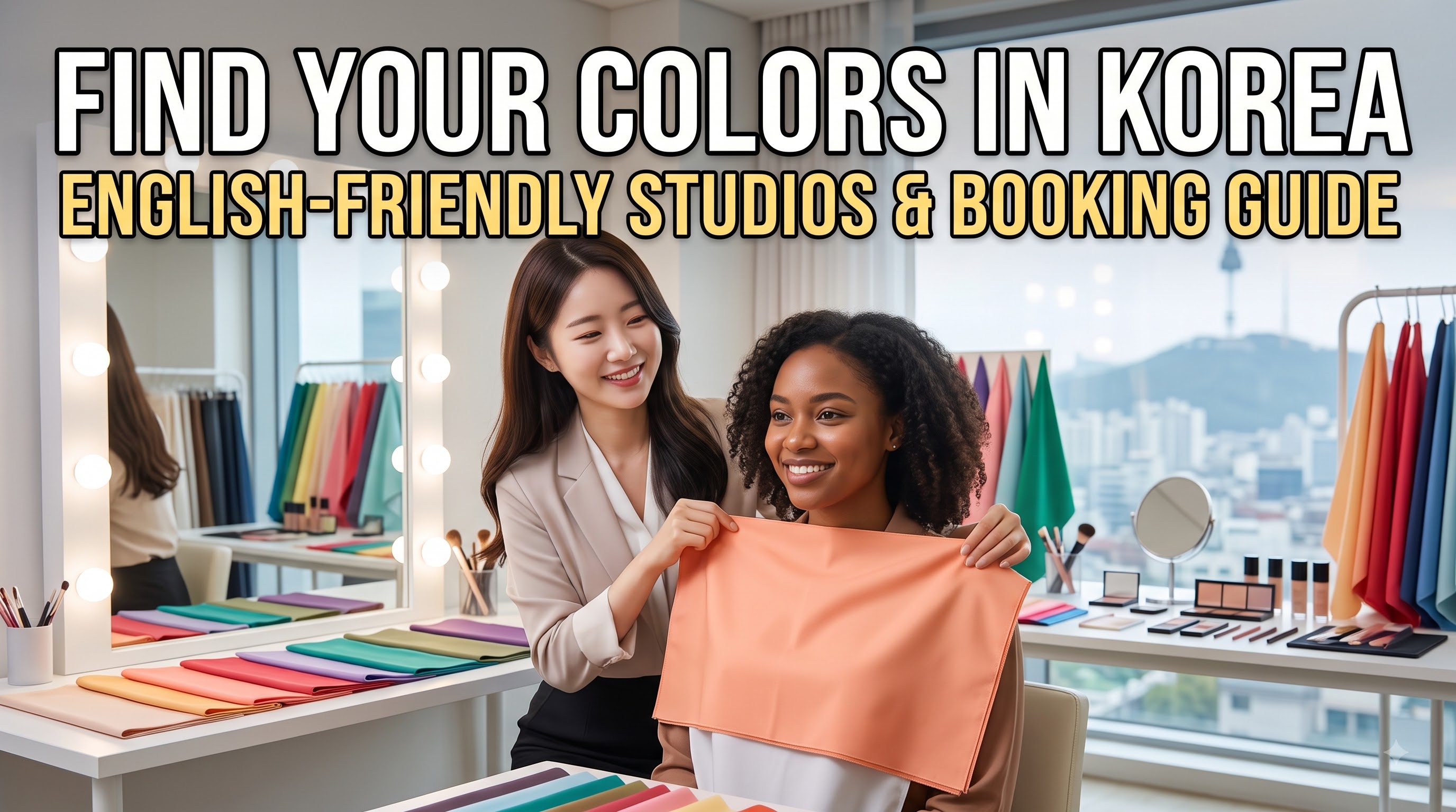 Personal Color Test in Korea: Compare and Book English-Friendly Studios