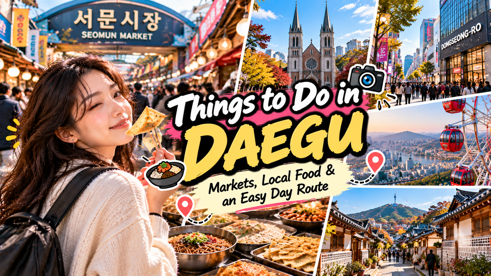 Daegu: Sehenswürdigkeiten, lokale Küche und eine Halbtagestour