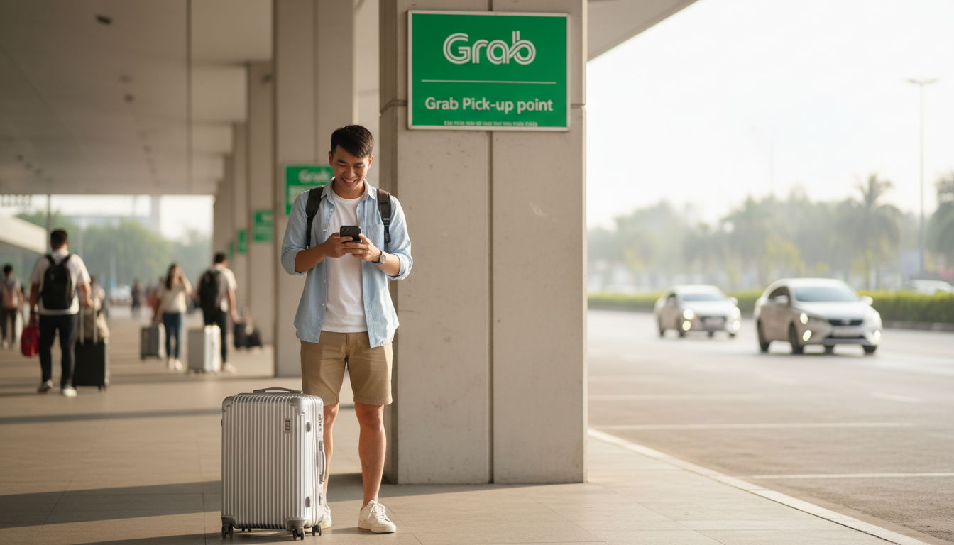 호이안 공항 그랩, 모르면 당하는 픽업 장소와 요금의 진실